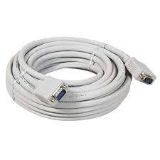 VGA CABLE 10 METER (90) WHITE