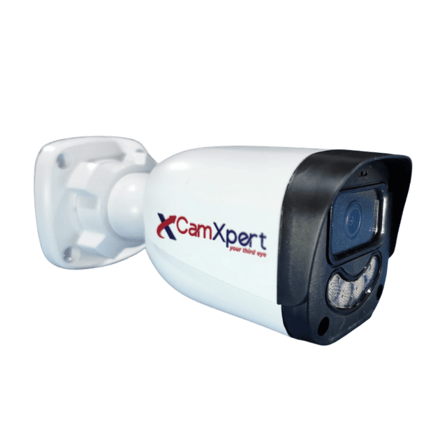 CamXpert CX-B102 2.4MP HD Bullet Camera with Color Night Vision & Audio
